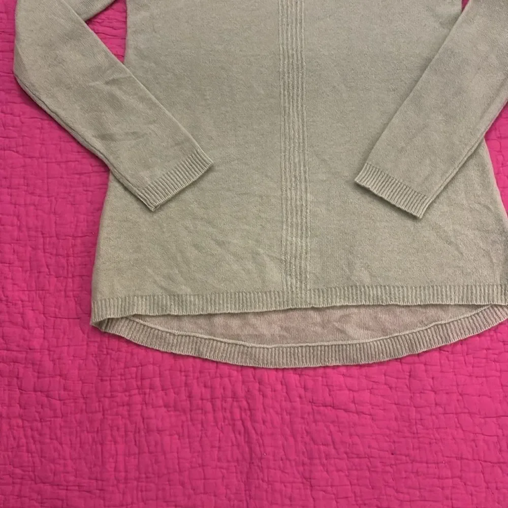 Saffron 100% cashmere Green Sweater, M